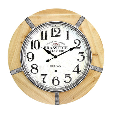 Bulova  Wall   Oversize Clock